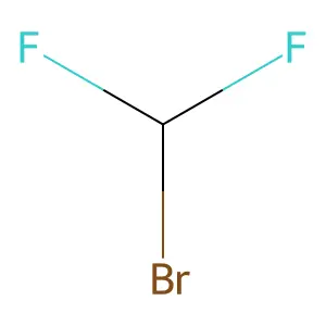 溴二氟甲烷 structure