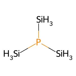 Trisilylphosphine structure