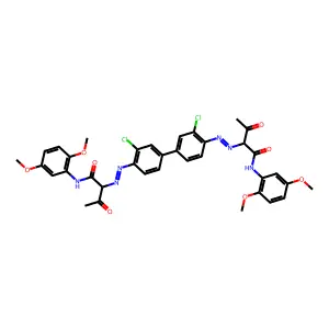 C.I. Pigment Yellow 87 structure
