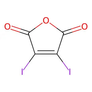 二碘代马来酸酐 structure