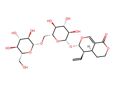 Swertiapunimarin structure