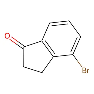 1-Indanone, 4-bromo- structure
