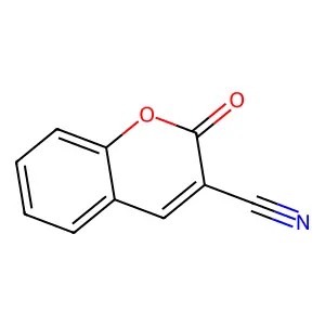 3-Cyanocoumarin structure