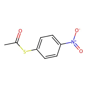 S-(4-硝基苯基)硫代乙酸酯 structure