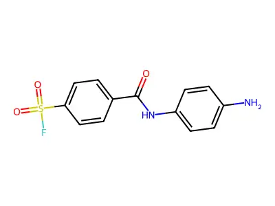 4'-Amino-4-(fluorosulfonyl)benzanilide structure