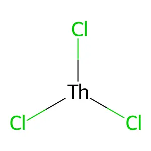 三氯化钍 structure