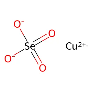 硒酸铜 structure