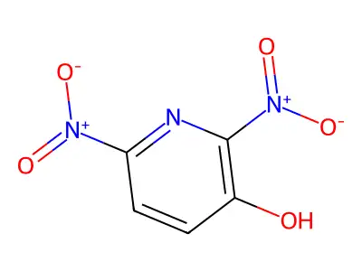 2,6-Dinitropyridin-3-ol structure