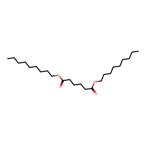 1,6-Dinonyl hexanedioate structure