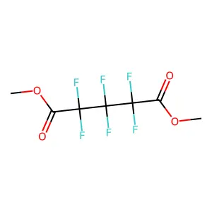 Dimethyl hexafluoroglutarate structure