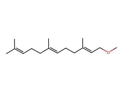 1-甲氧基-3,7,11-三甲基十二碳-2,6,10-三烯 structure