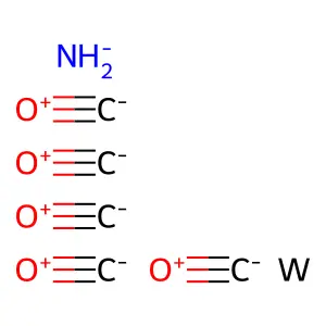 Tungsten, amminepentacarbonyl- structure