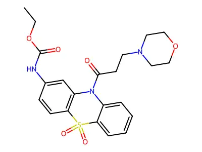 Moricizine sulfone structure
