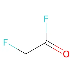 氟代乙酰氟 structure