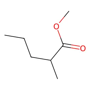 Methyl 2-methylpentanoate structure