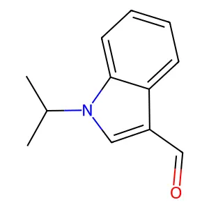 1-(异丙基)-1-吲哚-3-甲醛 structure