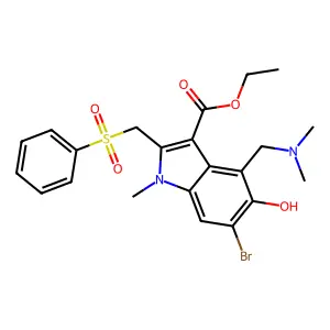 Arbidol Sulfone structure