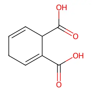 环己-2,5-二烯-1,2-二甲酸 structure