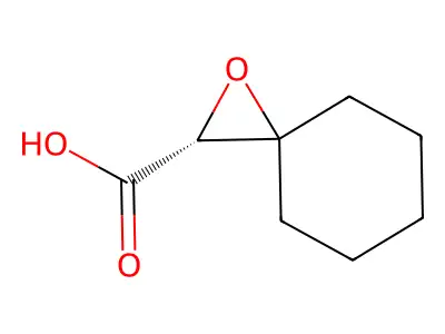 1-氧杂螺[2.5]辛烷-2-甲酸 structure