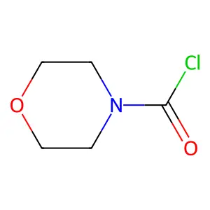 4-Morpholinecarbonyl chloride structure