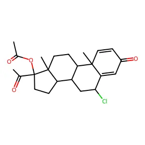 Cismadinone acetate structure