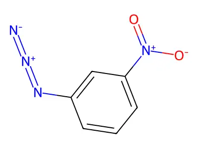 3-Nitrophenyl azide structure