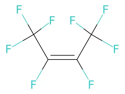 Perfluoro-2-butene, (Z)- structure