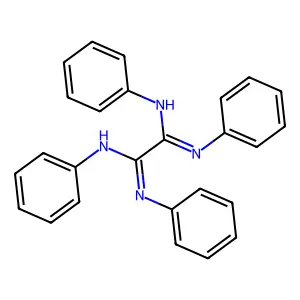 乙二亚氨酰胺，N,N',N',N''-四苯基- structure