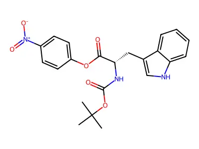 Boc-Trp-ONp structure