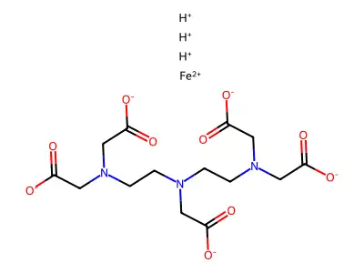 Dtpa ferric chelate structure
