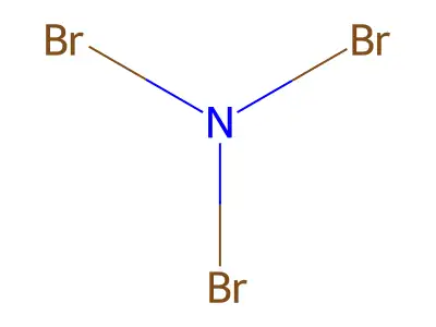 三溴化氮 structure