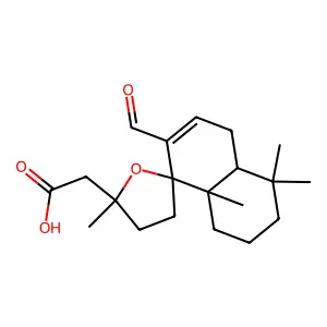 17-氧代格灵芝酸 structure