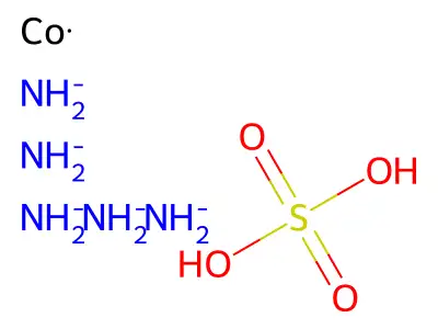 氮负离子;钴;硫酸 structure