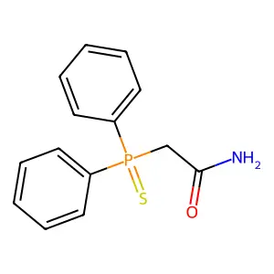 2-苯基膦基乙酰胺 structure