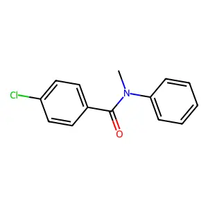 4-chloro-N-methyl-N-phenylbenzamide structure