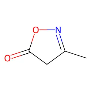 3-methylisoxazol-5(4H)-one structure