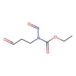 3-(N-乙酯基-N-亚硝氨基)丙醛 structure