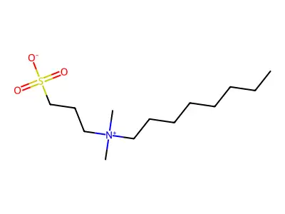 N-Octylsulfobetaine structure