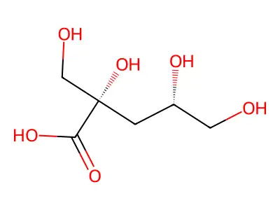 β-葡萄糖异糖酸 structure