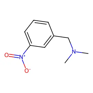 Dimethyl-(3-nitrobenzyl)-amine structure