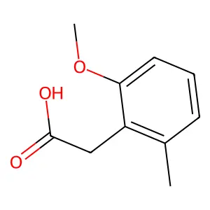 2-(2-甲氧基-6-甲基苯基)乙酸 structure