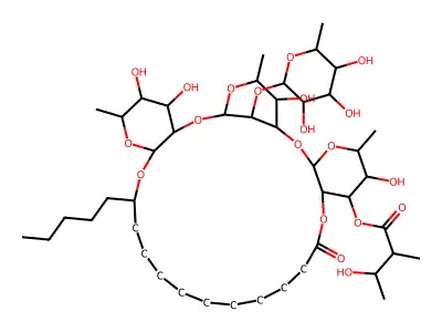癸酸锌碱式盐 structure