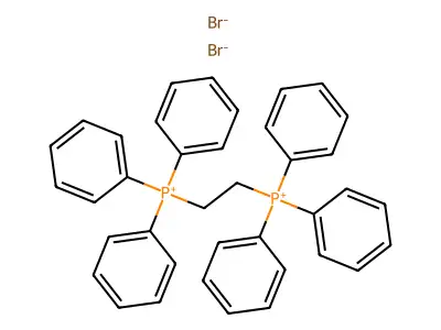 Ethylenebis(triphenylphosphonium bromide) structure