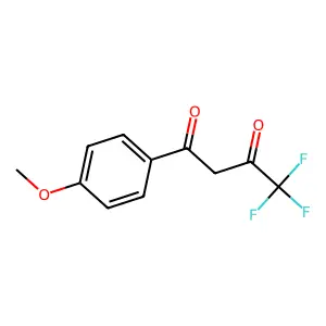 (Z)-1,1,1-trifluoro-4-hydroxy-4-(4-methoxyphenyl)but-3-en-2-one structure