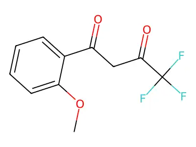 4,4,4-Trifluoro-1-(2-methoxyphenyl)butane-1,3-dione structure