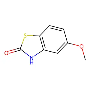 2-Benzothiazolinone, 5-methoxy- structure