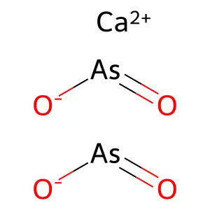 亚砷酸钙(2:1) structure