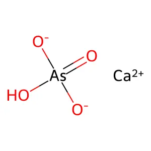 Arsenic acid, calcium salt (1:1) structure