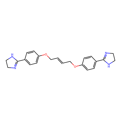 1H-Imidazole,2,2'-[(2E)-2-butene-1,4-diylbis(oxy-4,1-phenylene)]bis[4,5-dihydro- (9CI) structure