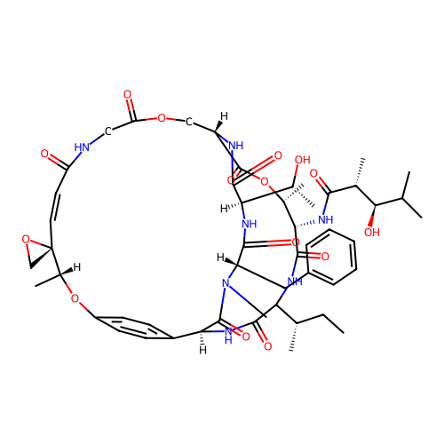 Salinamide A structure